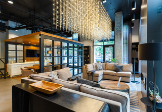 Lobby area of Ladd Tower