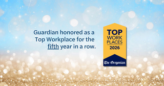 Guardian Honored as Top Workplace for Fifth Year in a Row