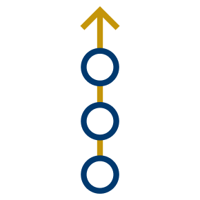 Vertical integration icon