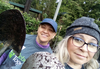 Rebuilding Together gardening close-up