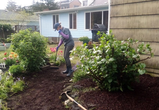 Rebuilding Together gardening