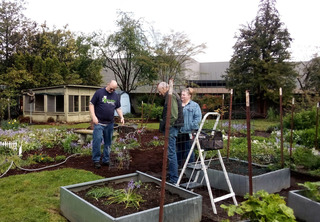 Rebuilding Together gardening team