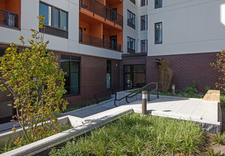 Miracles Central outdoor courtyard