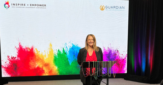 Guardian Leadership Conference Stage with Hollie Forsman