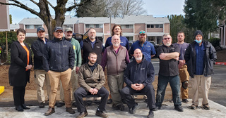 REAC team at Fort Vancouver Terrace