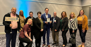 Guardian team at Corporate Philanthropy Awards Luncheon