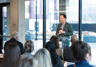 Tom Brenneke, president of Guardian, speaking