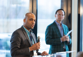 Ashton Simpson, Metro, speaking