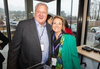 Brad Bullock, CREA and Shelley Devine, TriMet