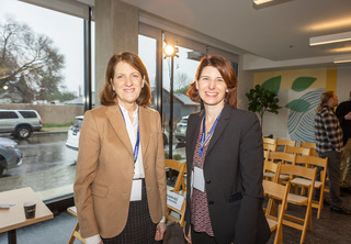 Lori Irish Bauman, TriMet, and Margaret Salazar, HUD