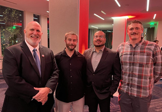 Regional Maintenance Team of Kevin Webb, Tyler Hazel, Luis Vazquez, and Aaron Riddle