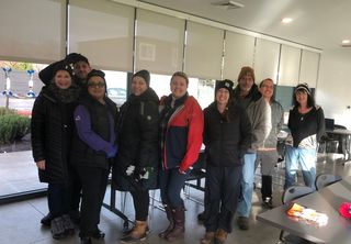 Group photo of Fairhaven Gardens Clean-up Team