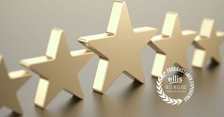 Ellis Best in Class Logo with Five Stars