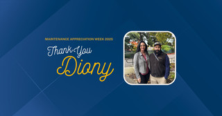 Maintenance Appreciation Week 2025: Thank you Diony