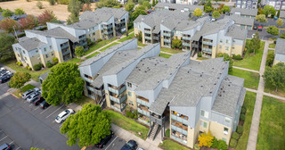 Aerial of Wydhaven Apartments in Hillsboro, Oregon